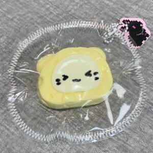 Bear Cheese Squishy - Where Bear Meows Meet! 🧀🐻❤️🐱