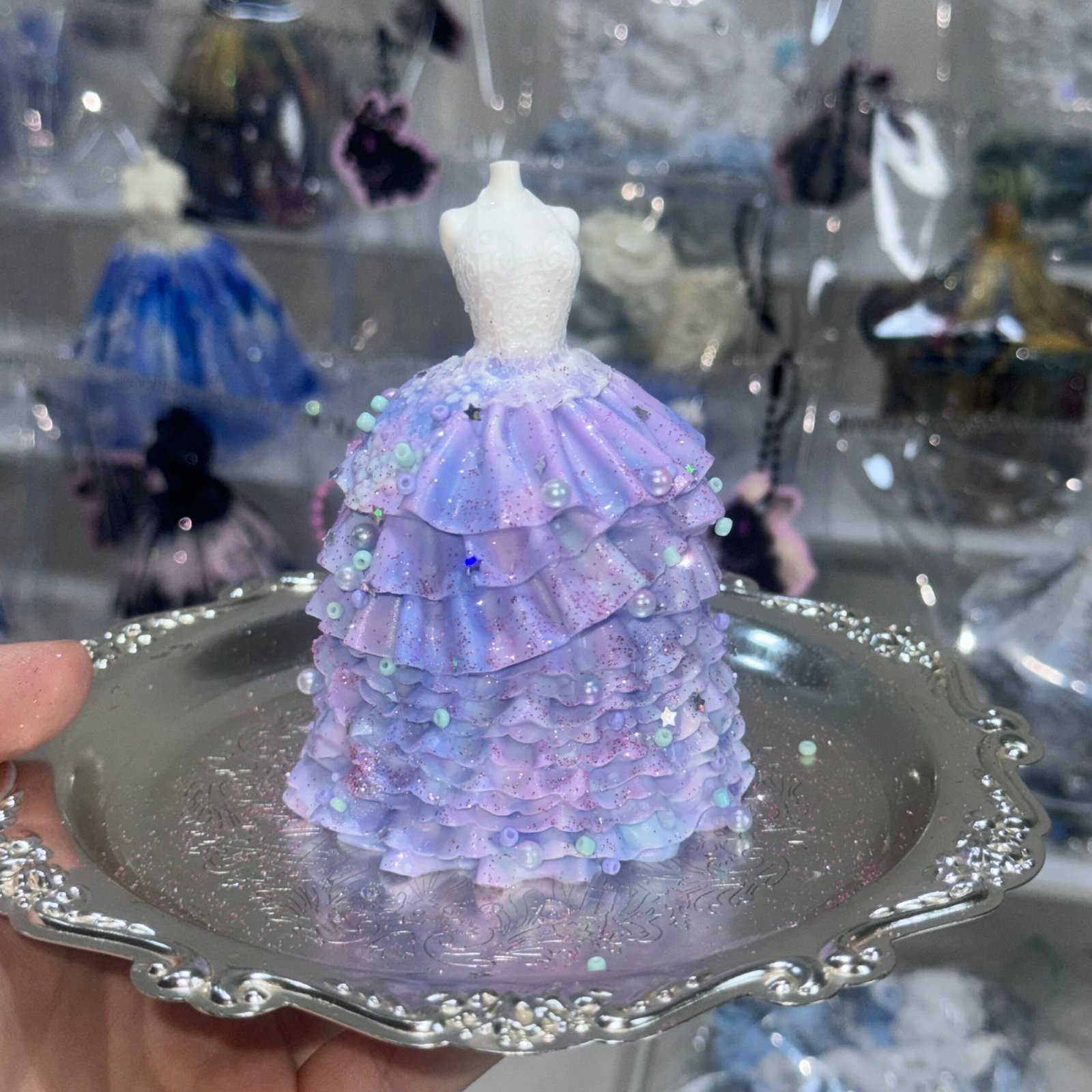 Monet Dream Wedding Dress Squishy - Choose Your Style! 👰🎨 - Image 3