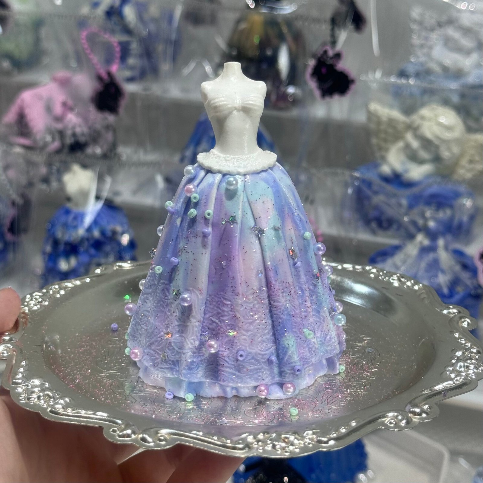 Monet Dream Wedding Dress Squishy - Choose Your Style! 👰🎨 - Image 5